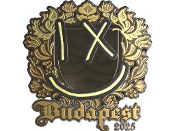 Sticker | lux (Gold) | Budapest 2025