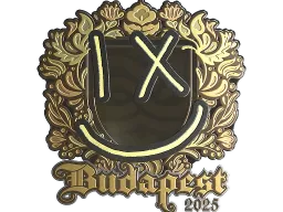 Sticker | lux (Gold) | Budapest 2025