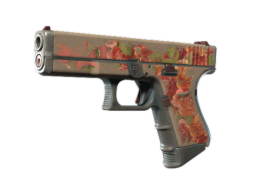 Glock-18 | Coral Bloom (Battle-Scarred)