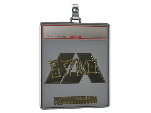 Sticker Slab | STYKO (Gold) | Copenhagen 2024
