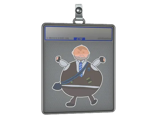 Sticker Slab | Poorly Drawn Number K