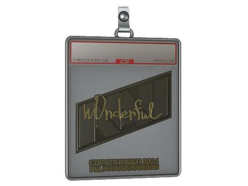 Sticker Slab | w0nderful (Gold) | Copenhagen 2024