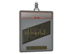 Sticker Slab | w0nderful (Gold) | Copenhagen 2024