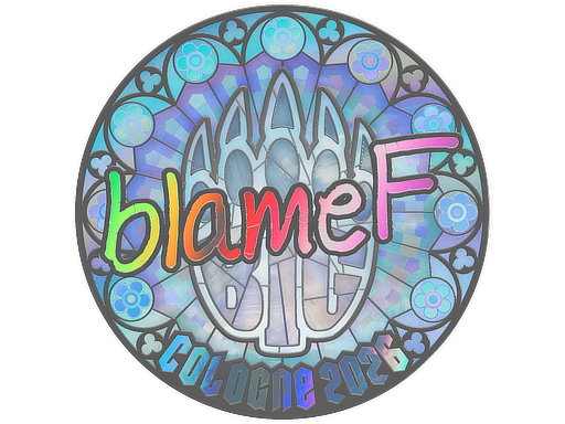 Sticker | blameF (Holo) | Cologne 2026