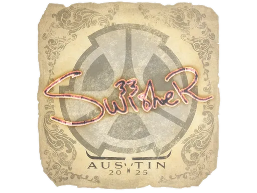 Sticker | Swisher | Austin 2025