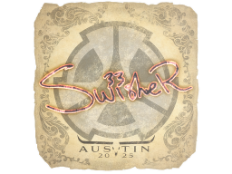 Sticker | Swisher | Austin 2025