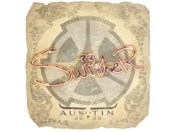 Sticker | Swisher | Austin 2025