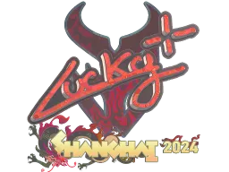 Sticker | Lucky (Holo) | Shanghai 2024