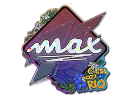 Sticker | max (Glitter) | Rio 2022