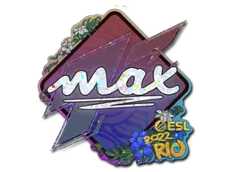 Sticker | max (Glitter) | Rio 2022