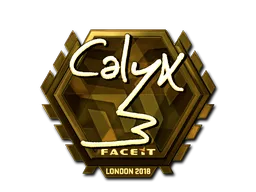 Sticker | Calyx (Gold) | London 2018