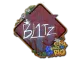 Sticker | bLitz (Glitter) | Rio 2022 CS2 skin