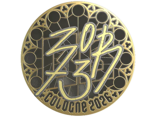 Sticker | zorte (Gold) | Cologne 2026