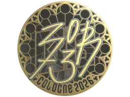 Sticker | zorte (Gold) | Cologne 2026