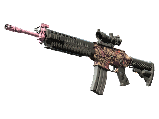 Souvenir SG 553 | Desert Blossom (Well-Worn)