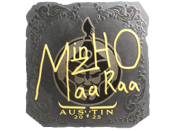 Sticker | mzinho (Foil) | Austin 2025