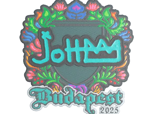 Sticker | jottAAA (Embroidered) | Budapest 2025