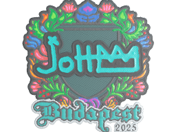 Sticker | jottAAA (Embroidered) | Budapest 2025