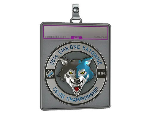 Sticker Slab | ESL Wolf (Foil) | Katowice 2014