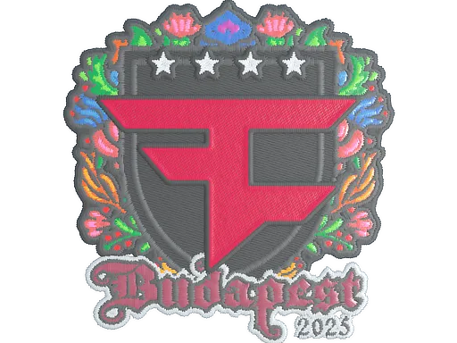 Sticker | FaZe Clan (Embroidered) | Budapest 2025