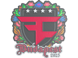 Sticker | FaZe Clan (Embroidered) | Budapest 2025