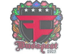 Sticker | FaZe Clan (Embroidered) | Budapest 2025