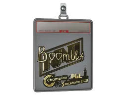Sticker Slab | Boombl4 (Gold) | Stockholm 2021