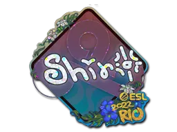 Sticker | sh1ro (Glitter) | Rio 2022