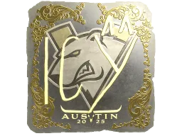Sticker | ICY (Gold) | Austin 2025
