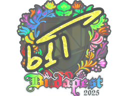 Sticker | b1t (Holo) | Budapest 2025