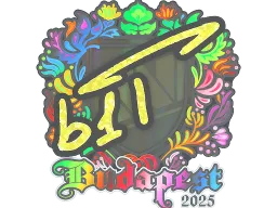 Sticker | b1t (Holo) | Budapest 2025