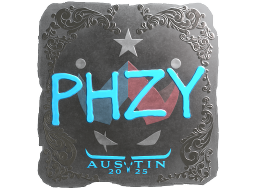 Sticker | phzy (Foil) | Austin 2025