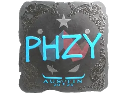 Sticker | phzy (Foil) | Austin 2025
