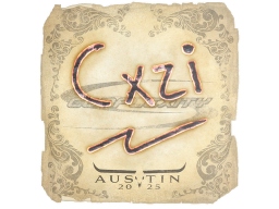 Sticker | Cxzi | Austin 2025