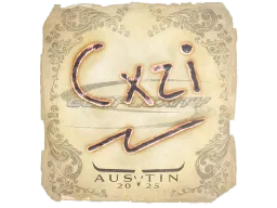 Sticker | Cxzi | Austin 2025