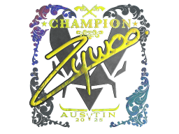 Sticker | ZywOo (Holo, Champion) | Austin 2025