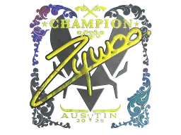 Sticker | ZywOo (Holo, Champion) | Austin 2025