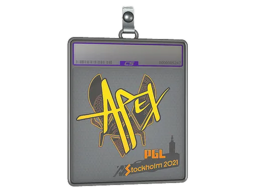 Sticker Slab | apEX (Holo) | Stockholm 2021