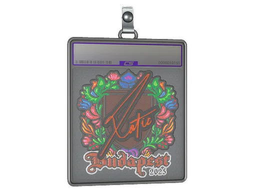 Sticker Slab | XotiC (Embroidered) | Budapest 2025
