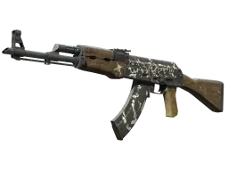 StatTrak™ AK-47 | Wasteland Rebel (Battle-Scarred)