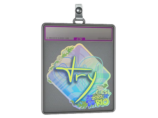 Sticker Slab | TRY (Holo) | Rio 2022