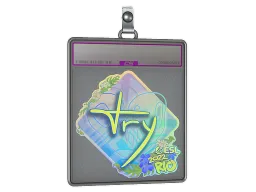 Sticker Slab | TRY (Holo) | Rio 2022