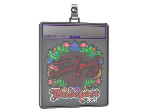 Sticker Slab | JamYoung (Embroidered) | Budapest 2025