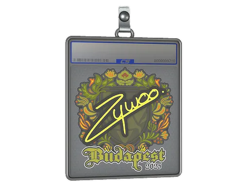 Sticker Slab | ZywOo | Budapest 2025