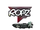 Sticker | ropz (Glitter) | Antwerp 2022 CS2 skin