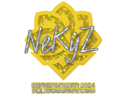Sticker | NEKiZ (Glitter) | Copenhagen 2024