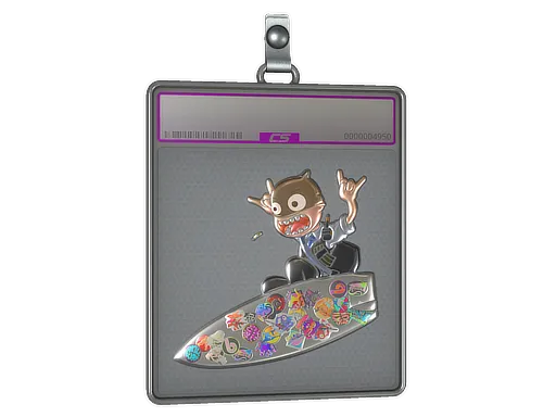 Sticker Slab | Sticker Bomb Surf K (Foil)