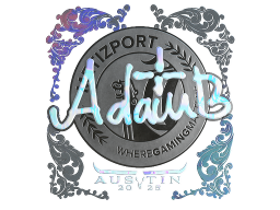 Sticker | adamb (Holo) | Austin 2025