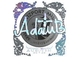 Sticker | adamb (Holo) | Austin 2025