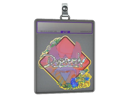 Sticker Slab | dupreeh (Glitter) | Rio 2022